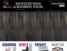Tablet Screenshot of kwbtours.com